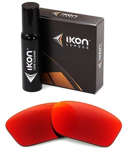 Polarized IKON Iridium Replacement Lenses For Oakley Pit Boss 2 II + Red - Picture 1 of 8