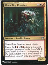 Magic The Gathering MTG Mystery Pack Card Shambling Remains
