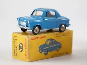 Dinky Toys F No. 24L Vespa 400 2 Cv 1/43 Never Unplayed IN Gift Box - Picture 1 of 13