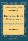 Defensor's Liber Scintillarum: With An Interlinear