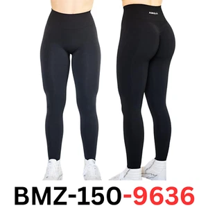 AUROLA Workout Leggings for Women Seamless Scrunch Leggings Tummy Control, L - Picture 1 of 7