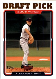 2005 Topps Minnesota Twins Baseball Card #679 Alexander Smit FY RC