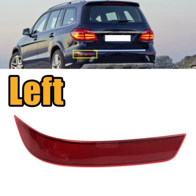 Luz refletora de para-choque traseiro esquerdo para Mercedes-Benz GL-Series GL350 GL450 2010-12 - Imagem 1 de 4