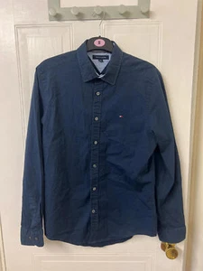 Camicia uomo Tommy Hilfiger taglia media blu navy scuro - Foto 1 di 7