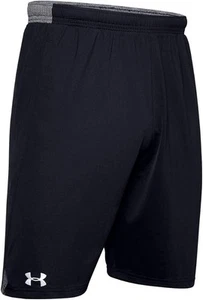 Under Armour Boys 9" Locker Pocketed Shorts 21U Black YMD - Picture 1 of 3