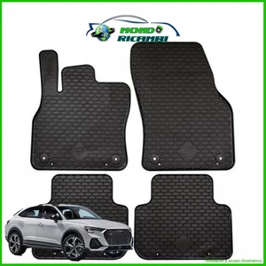 TAPPETI - TAPPETINI IN GOMMA 3D TPE NERI PER AUDI Q3 Sportback F3B dal 2018 -> - Foto 1 di 8