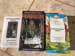 Morgan-Greer Card Tarot Deck COMPLETE w/ Box & Instructions. - Picture 1 of 6