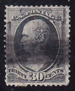 US Scott 154 old 30c Hamilton Banknote U/VF CV $300 - Picture 1 of 1