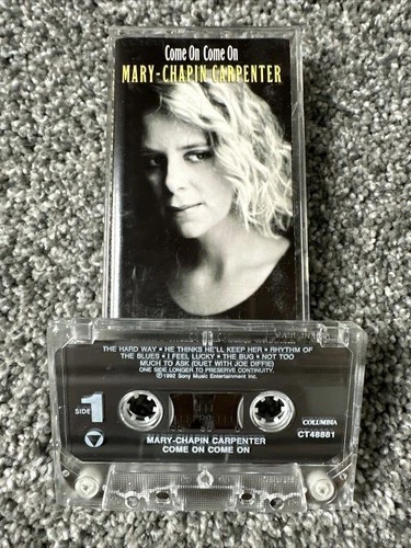 MARY-CHAPIN CARPENTER- Come On Come On- 1992 Cassette Columbia Records USA - Image 1 of 1