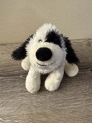 Ganz Webkinz Cheeky Dog Puppy Plush Stuffed Animal Toy Black White No Code OC30 - Image 1 of 3
