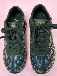 ✨NEU- Skechers-Air-Cooled-Memory Foam- Black Requited 155262- Sneaker.Gr-7.Chi - Bild 1 von 16