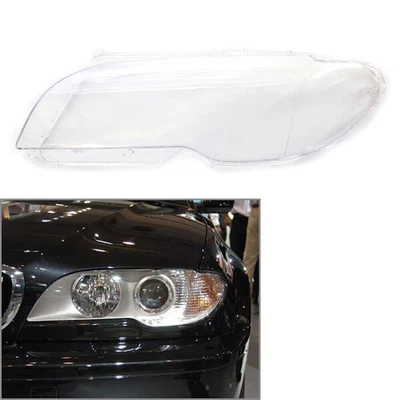 Left Headlight Headlamp Lens Cover For BMW E46 2DR Coupe 325ci 330ci 2003-2006 - Изображение 1 из 4