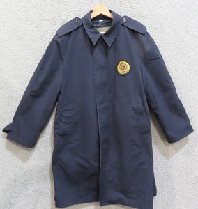 Blauer Coat Jacket Dark Blue Workwear Guardsmark Security Uniform Zip Out Liner - Picture 1 of 17