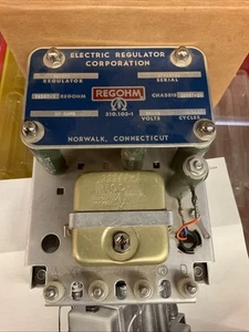 Regohm Electric Voltage Regulator  Model# 22587x - Picture 1 of 9