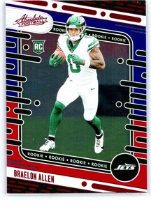 Braelon Allen - 2024 Panini Absolute - Rookies #190 Red & Blue (RC) - Picture 1 of 2