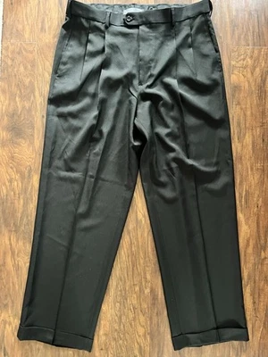 Covington Pleated Pants Black Size 36x30 EUC!! - Image 1 of 4