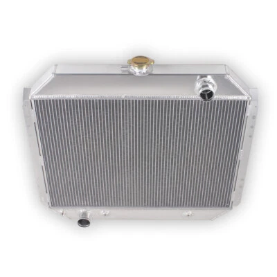4 Row Radiator 1970-1979 for Ford F100 F150 F250 F350 1978-1979 Bronco 5.0L-6.6L - Image 1 of 4