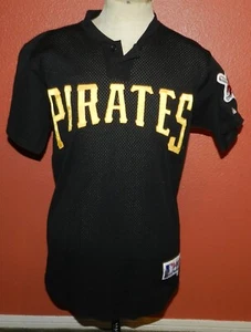 Pittsburgh Pirates Team Used Batting Practice Majestic Baseball Jersey Sz L #51 - Picture 1 of 9