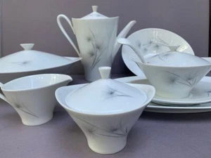 Hutschenreuther Mid Century Modern MCM Aribe Arzberg porcelain china 58 pcs set - Picture 1 of 12