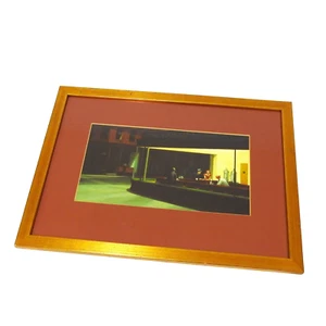 Nighthawkes - Edward Hopper - Fine Art Print - Framed - Picture 1 of 12