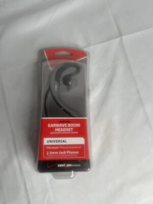 Verizon Wireless Jabra Earwave Universal Boom Headset  2.5 mm Audio Jack New - Image 1 of 2