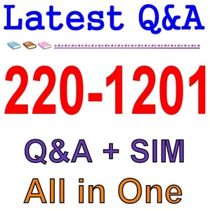 220-1201 Best A+ Exam Practice Material Exam Q&A - Afbeelding 1 van 1