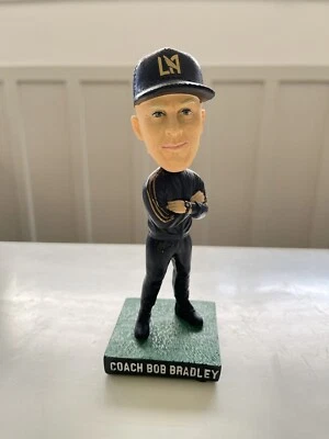 Treinador de futebol LAFC Football Club Bob Bradley Bobblehead edição limitada 2018 raro - Imagem 1 de 4