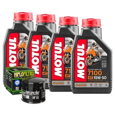 Mantenimiento Ducati Monster S4RS 998 - 4L Aceite Motul 7100 15W50 + Filtro Foto 1 de 4