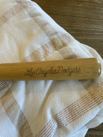 Vintage MLB Los Angeles Dodgers 16” Little Slugger 251 Mini Wooden Baseball Bat Cover