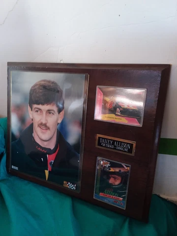 Davey Allison Wall Plaque Cover
