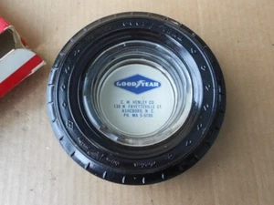 Goodyear Reifen Aschenbecher Klarglas Center Asheboro NC Händler Werbeaktion Neu aus altem Lagerbestand - Bild 1 von 16