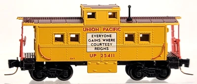 Z Micro-Trains MTL 535 00 480 Union Pacific Caboose #25411 NIB - Image 1 of 4