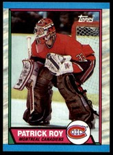 1989-90 Topps Patrick Roy Montreal Canadiens #17 *Noles2148*