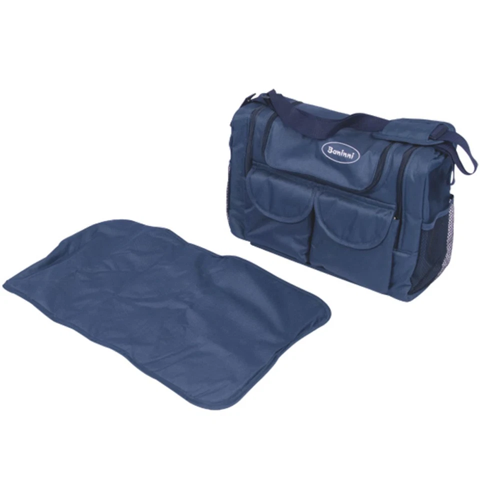 BANINNI WICKELTASCHE + WICKELAUFLAGE Isoliertasche Pflegetasche Windeltasche Baby Tasche