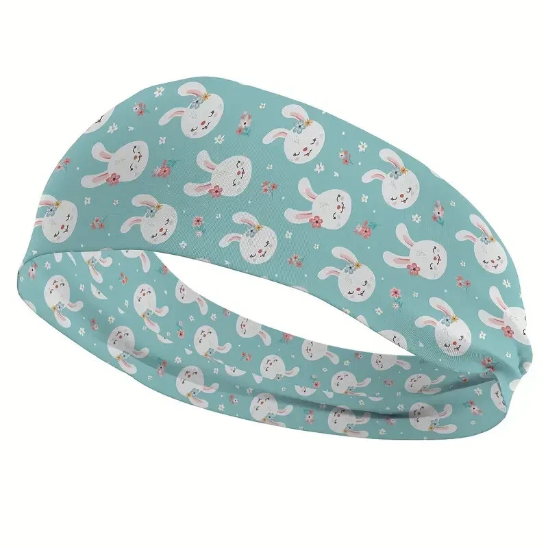 Aro elástico antideslizante decorativo para la cabeza de ala ancha conejo de Pascua Foto 1 de 1