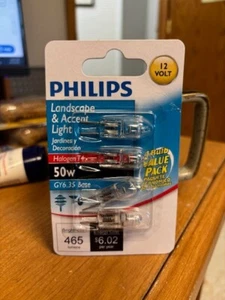NEW Philips Landscape & Accent BC50W T4 Land TP 12V 4 Pack - Picture 1 of 2