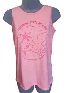 Cat & Jack Neon Coral Tank Top- XL (14/16) - Picture 1 of 5