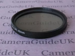 CPL 49mm Polarising Filter for Canon Panasonic Sigma Nikon Sony Lenses - Picture 1 of 2