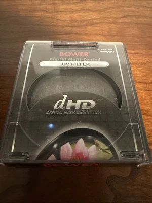 Bower 58mm UV Filter Digital High Definition Digital Multi Coated NEW NIB - Image 1 of 4