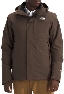 The North Face Men's Carto Tri Climate Jacket Large Smokey Brown Nwt - Picture 1 of 6