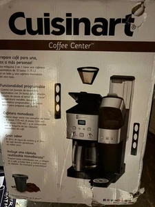 Cuisinart Coffee Center 2 In 1, 12 Cup Or Single Serve Coffee Maker *** NEW *** - Picture 1 of 5