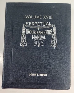John F Rider - Perpetual RADIO Trouble Shooters Manual - Volume XVIII - Vol 18 - Picture 1 of 24