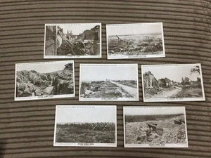7 FRÜHE MILITÄRPOSTKARTEN 1. WELTKRIEG - SZENEN DES BRITISCHEN VORMARSCHES IM WESTEN - Bild 1 von 1