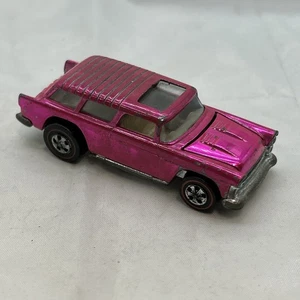 Vintage Hot Wheels Redline Classic Nomad in Pink White Int - Picture 1 of 24