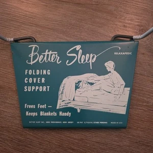 RELAXAPEDIC BETTER SLEEP klappbare Abdeckung Unterstützung - Schild Halterung New Providence NJ - Bild 1 von 11
