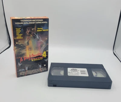 A Nightmare On Elm Street 4: The Dream Master Media 1988 Horror Slasher VHS - Image 1 of 4