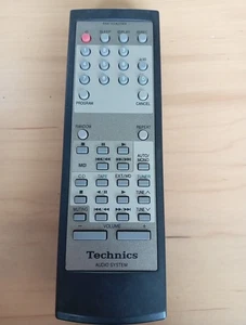 Technics RAK-HDA25WH Remote Control-HD510 HD301 HD310 HD710 Genuine Original - Picture 1 of 4