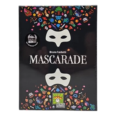 Mascarade Partyspiel Repos Production 2013 Kartenspiel ab 4 Spieler Neu - Bild 1 von 3