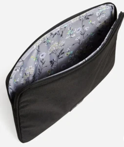 Vera Bradley Lighten Up Laptophülle Reactive Schwarz Neu - Bild 1 von 2