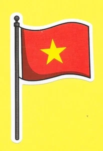 Autocollant - Drapeau - Vietnam - Picture 1 of 1